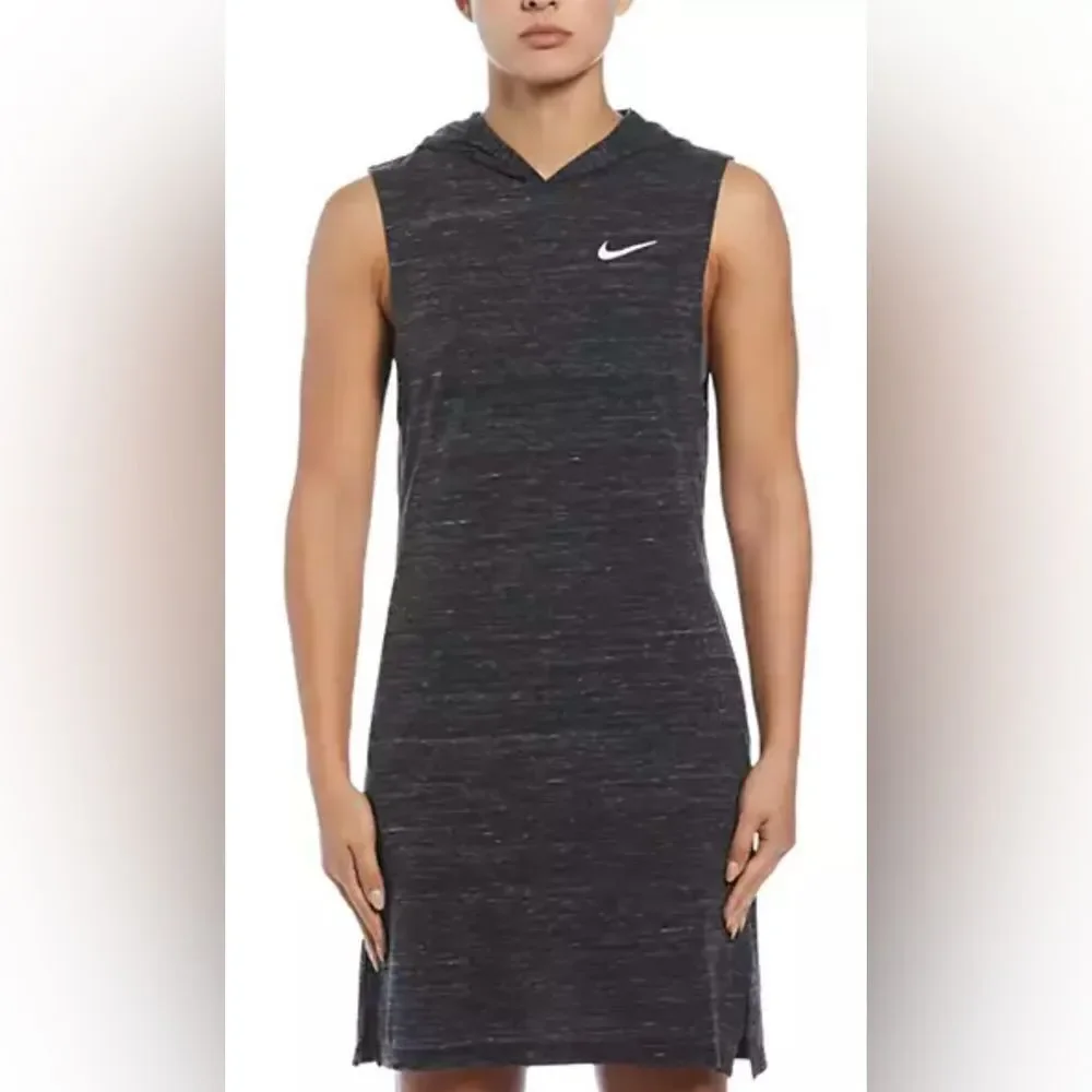 Nike Essential Sleeveless Hooded Swim Cover-Up Dress- Size Large